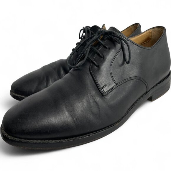 Cole Haan Black Oxford Lace Up Leather Dress Shoes Men's 10.5 M - Picture 3 of 15